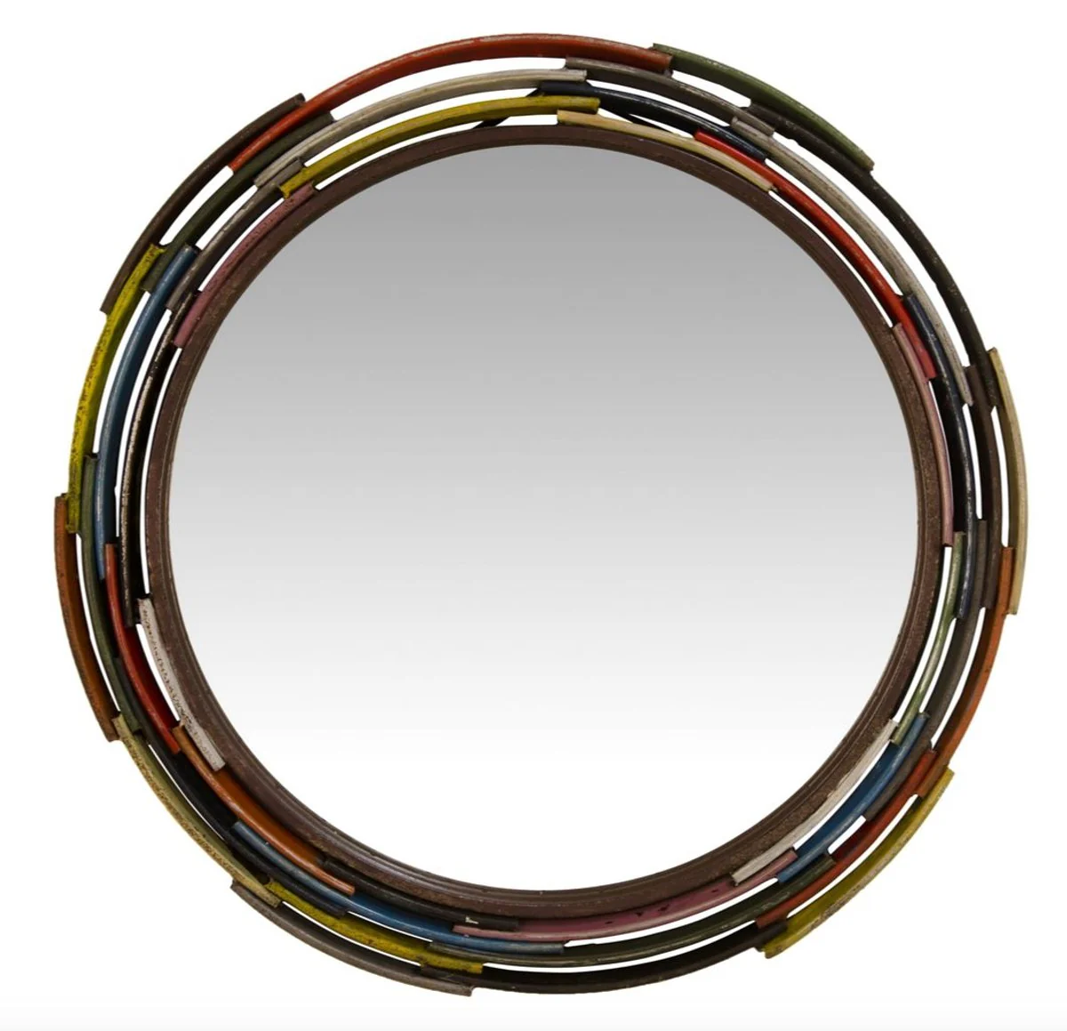 Designer wall mirror diameter 73 cm - designer living room accessories