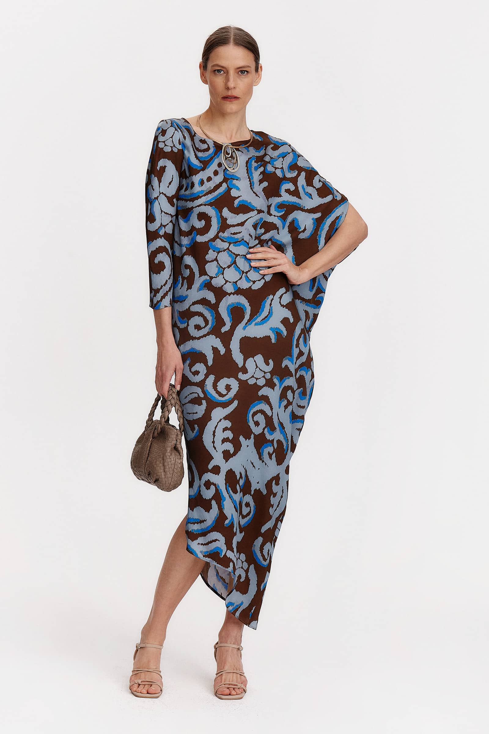 Rivera-Spain Amanda Kleid mit Blumendruck