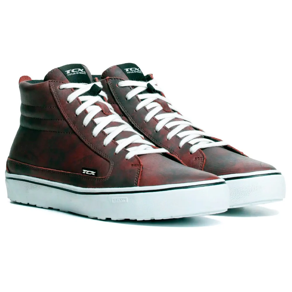 TCX STREET 3 WATERPROOF SNEAKERS - BROWN / WHITE