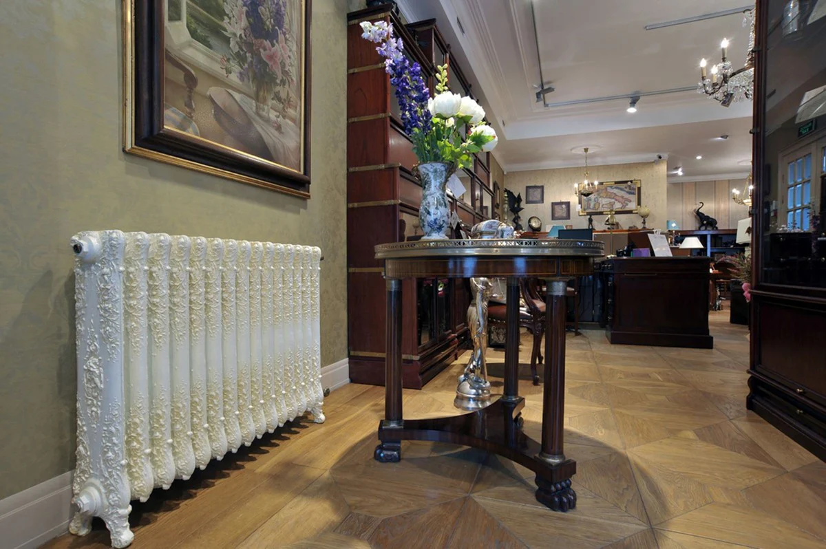 Luxury Baroque cast iron radiator H. 80 cm - Various colors & sizes - Vintage heating - Antique style central radiator - Water radiator with ornaments