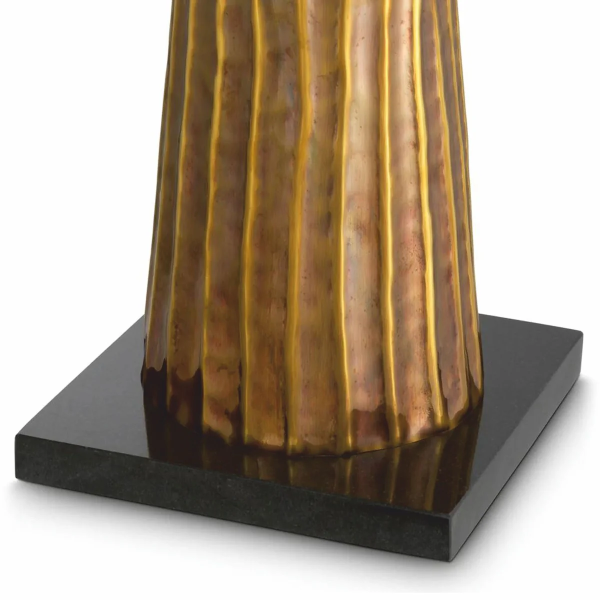 Luxury table lamp vintage brass / black H. 60.5 cm - Luxury Lights