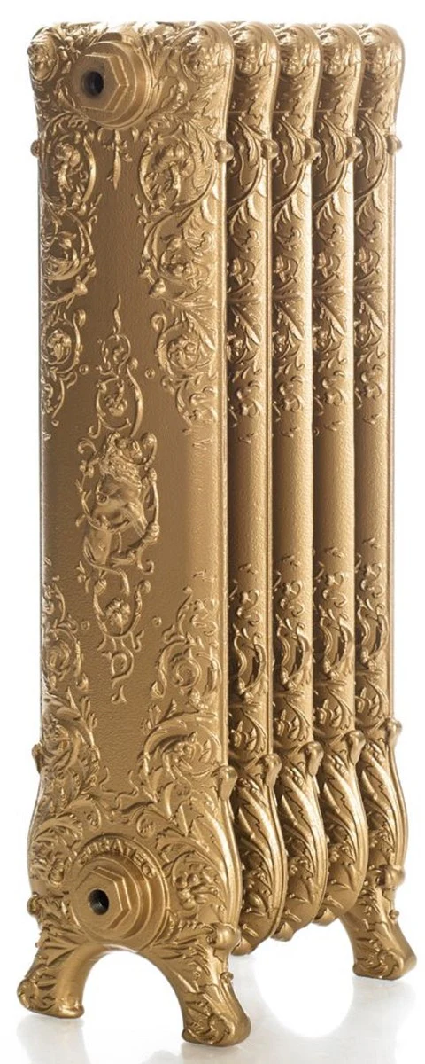 Luxury Baroque cast iron radiator H. 80 cm - Various colors & sizes - Vintage heating - Antique style central radiator - Water radiator with ornaments