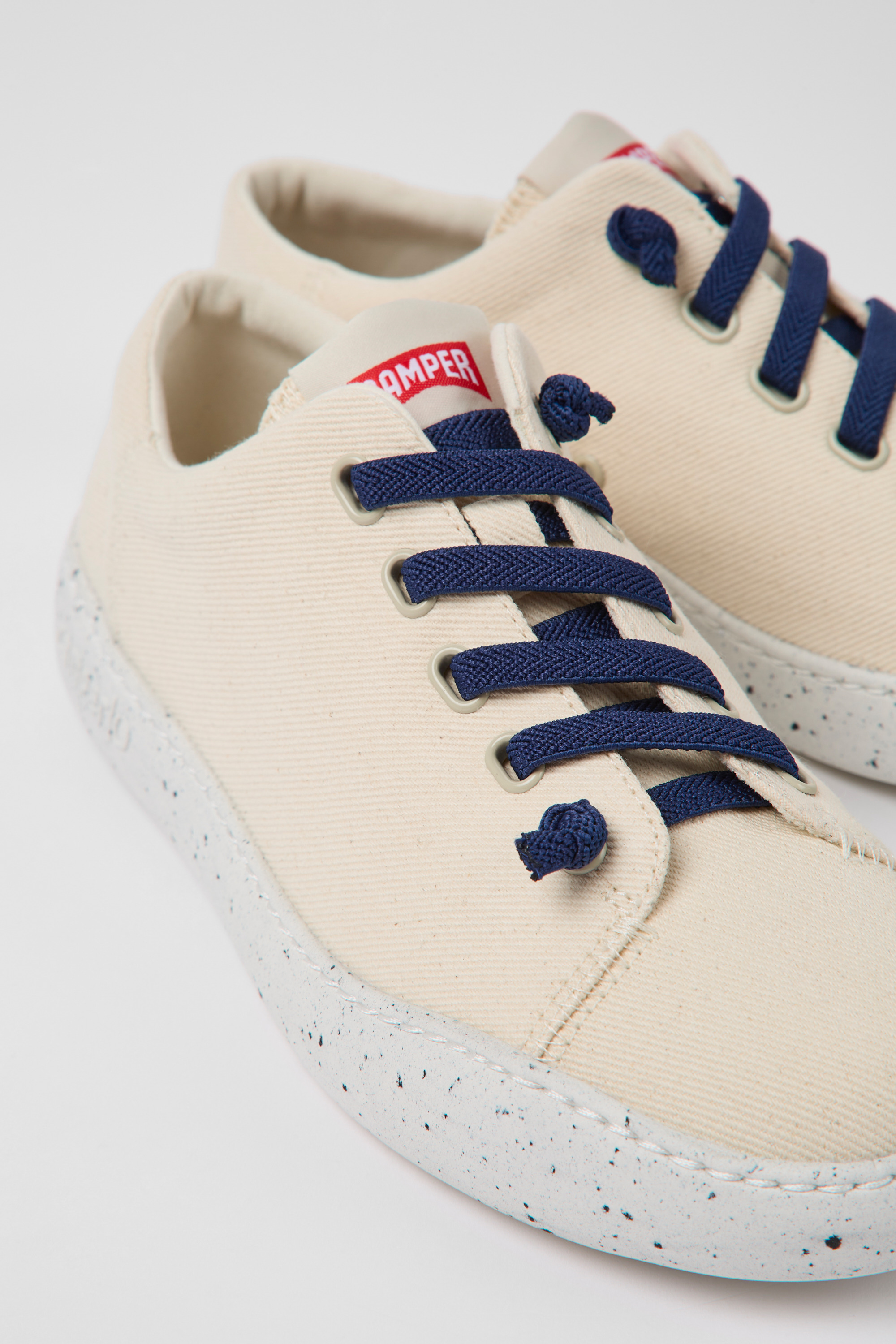 Peu Touring - Beige Textil Turnschuhe für Damen