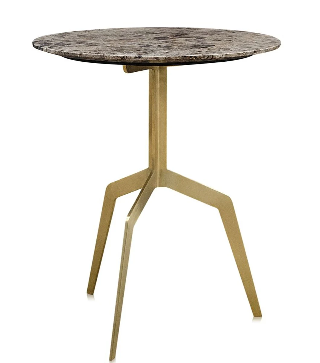 Luxury side table gold 50 x H. 60 cm - living room furniture