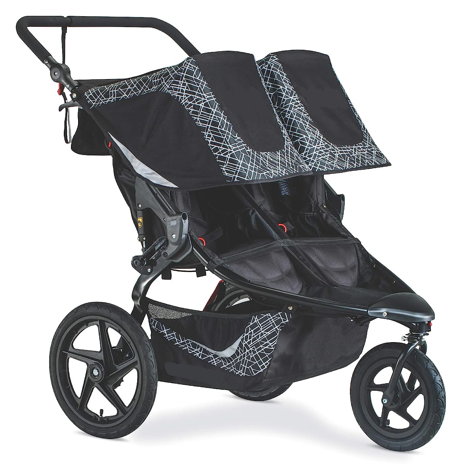 Gear Revolution Flex 3.0 Jogging-Kinderwagen, Lunar – Ultrareflektierende Akzente