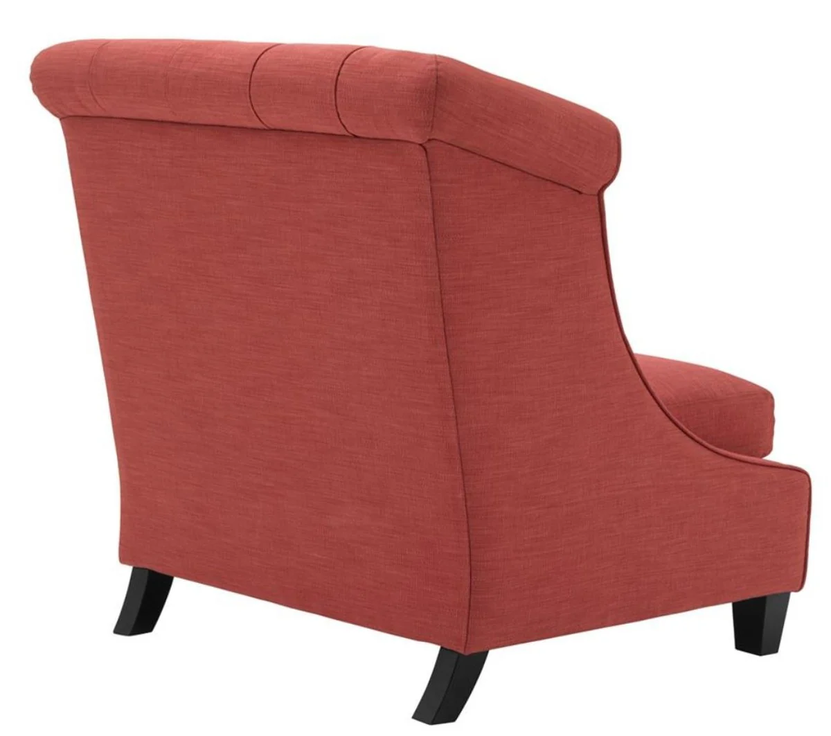Luxury living room armchair coral red 86 x 93 x H. 92 cm - Hotel Furniture