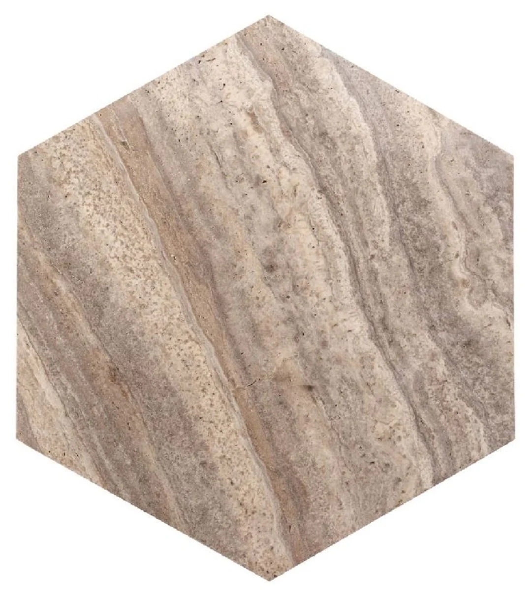 Luxury coffee table gray 91 x 79 x H. 30 cm - 6 square travertine natural stone living room table - living room furniture - travertine furniture - luxury furniture - luxury furnishings