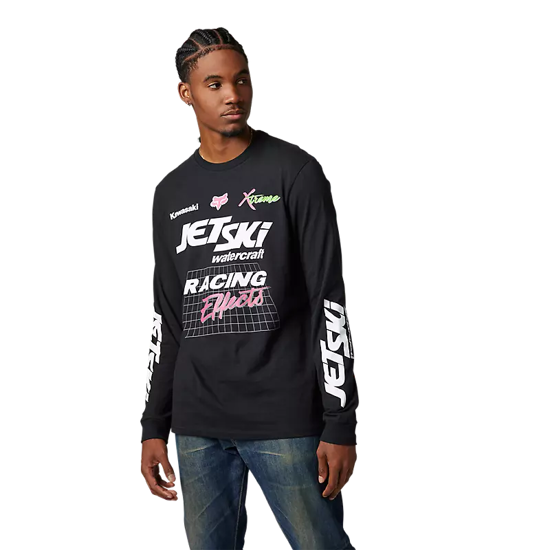 Kawasaki Wet 'N' Wild Long Sleeve Basic Tee