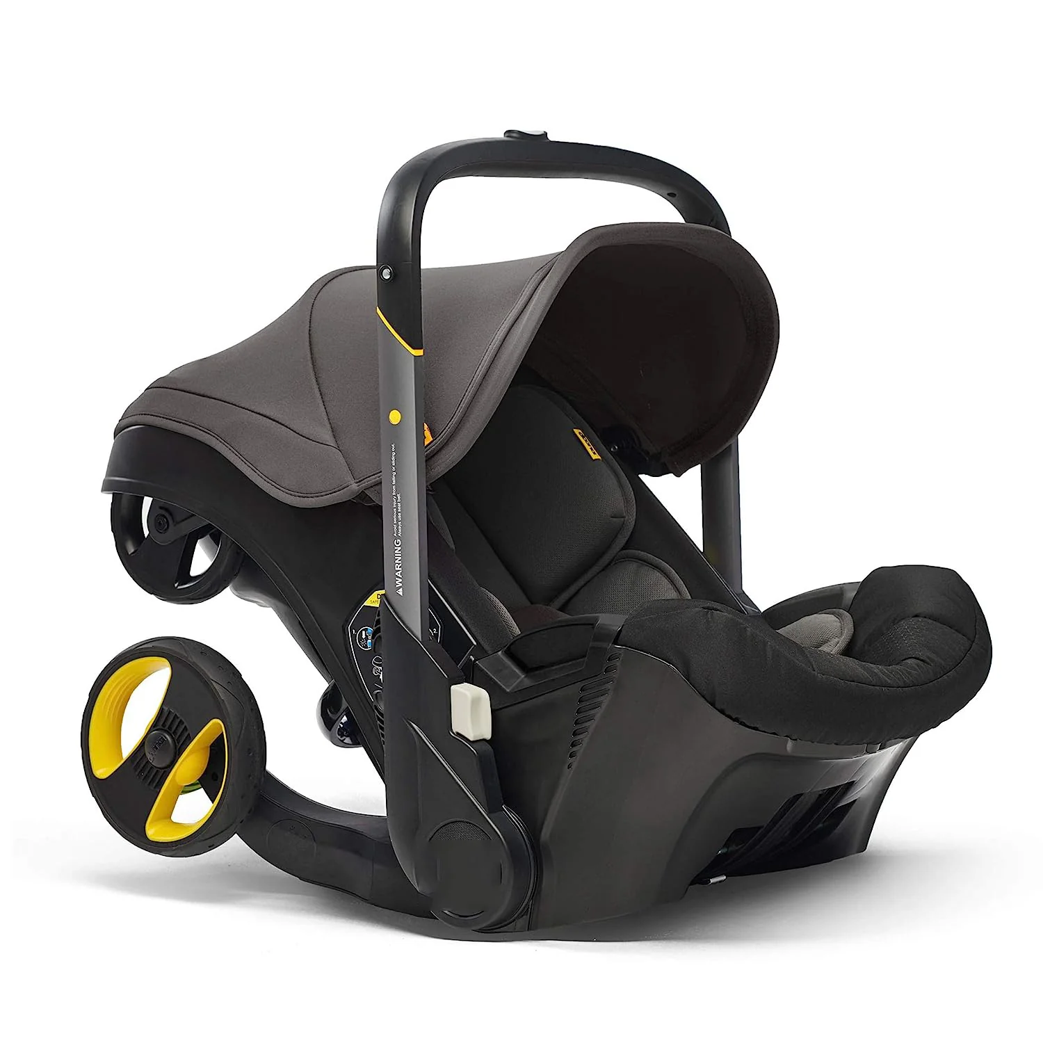 Kindersitz und Verriegelungsbasis – nach hinten gerichtet, Autositz zum Kinderwagen in Sekundenschnelle – US-Version, Nitro Black