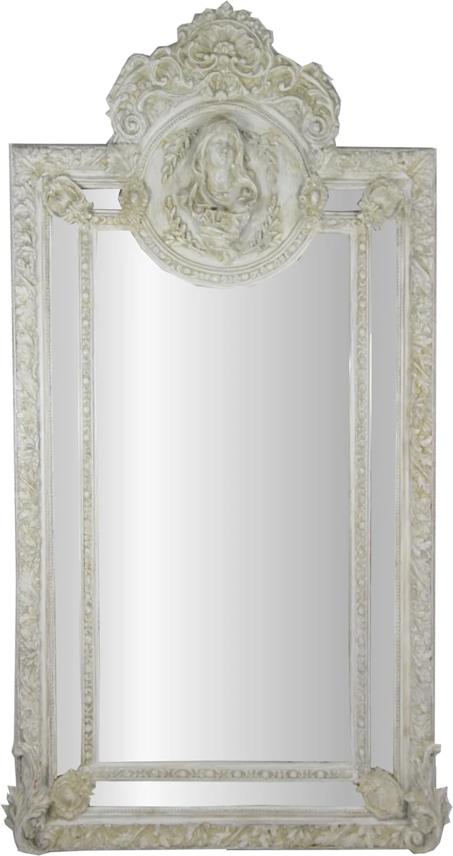 Luxury Baroque Mirror Antique Black - Handmade Italian Baroque Style Wall Mirror with Antique Mirror Glass - Luxury Furniture in Baroque Style - Luxury Quality - Made in Italy