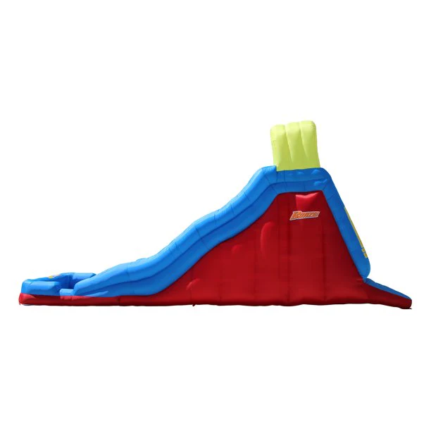 BANZAI Double Drop Raceway, großes aufblasbares Wasserpark-Spielzentrum – Dual-Racing-Wasserrutschen und Kletterwand – Sommerspaß im Freien für Kinder und Familien