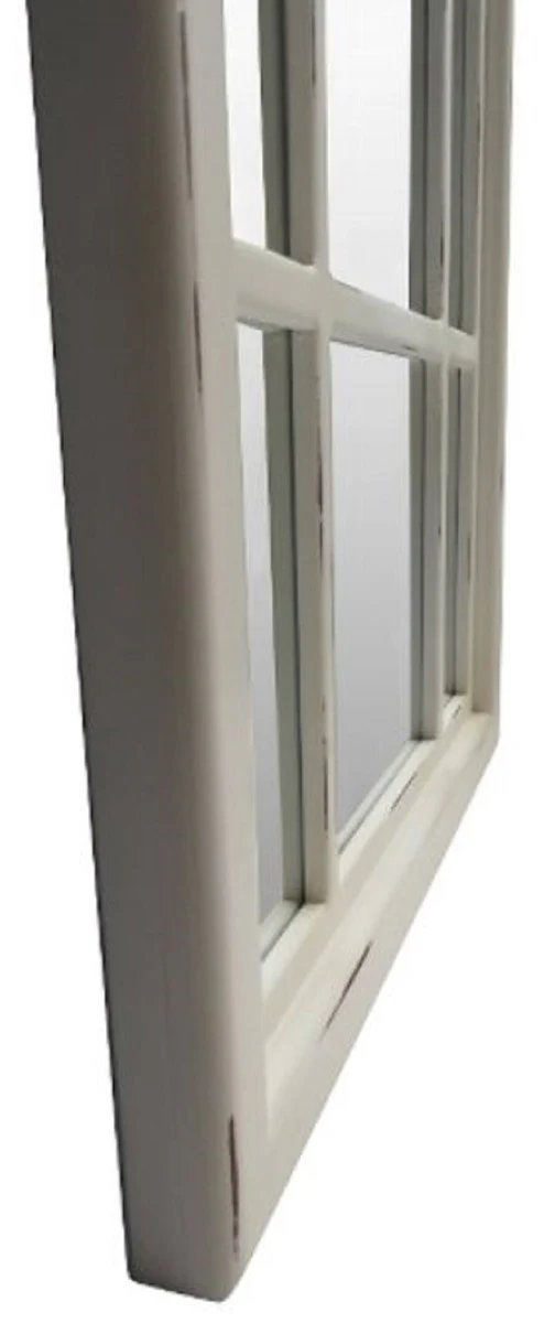 Country house style mirror antique white 70 x 4 x H. 160 cm - handmade wall mirror in a shabby chic look