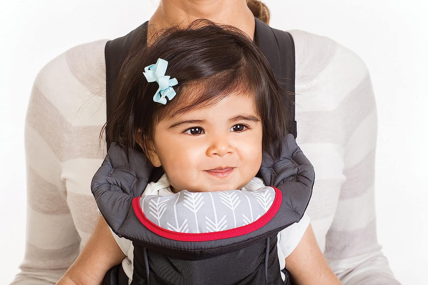 Klassische Tragetasche mit Tasche – 2 Tragemöglichkeiten, schwarze Tragetasche mit Wonder-Latz und Essentials-Aufbewahrung, Vordertasche, verstellbarem Rückengurt, einteilig