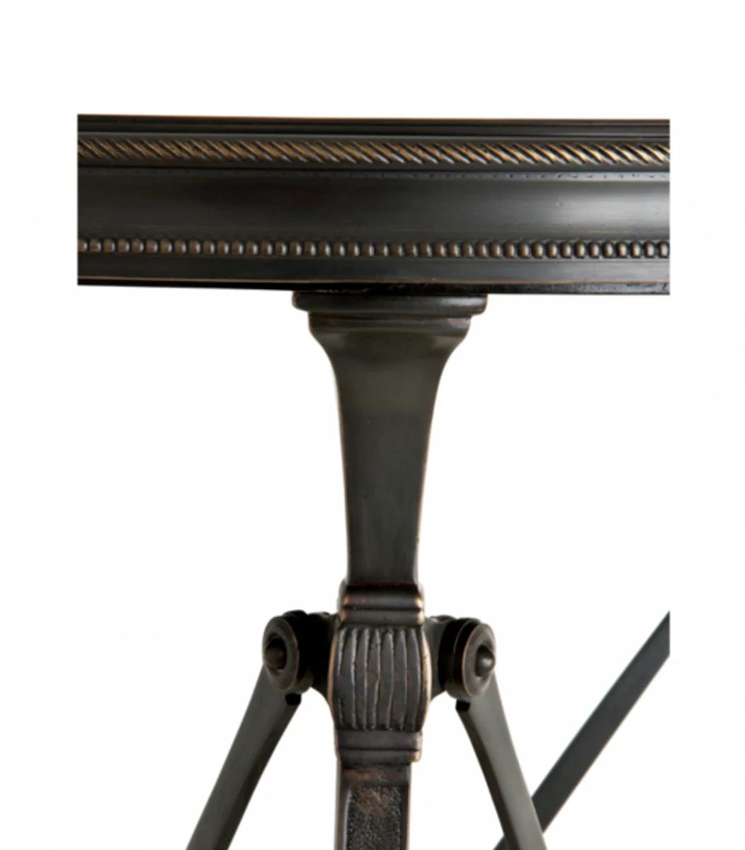 Luxury Art Deco designer side table anthracite 42 x H. 55 cm - luxury table