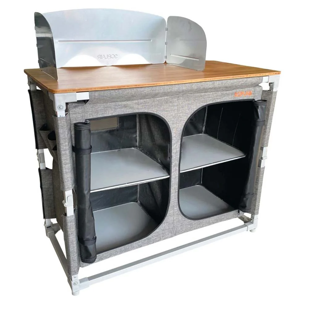 Soplair Easyquick Java - Armario plegable cocina 4 estantes