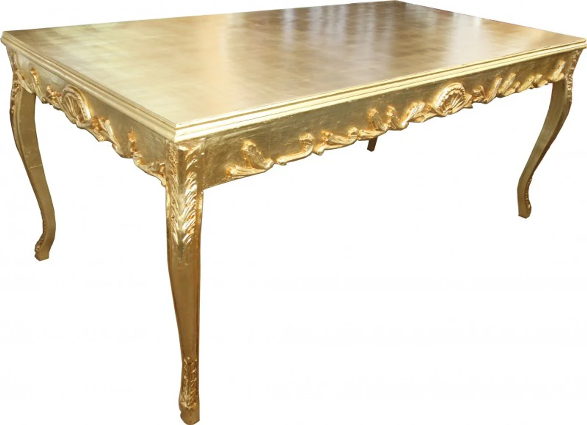 Baroque dining table gold 200 x 99 cm Mod2 - dining room table - furniture antique style