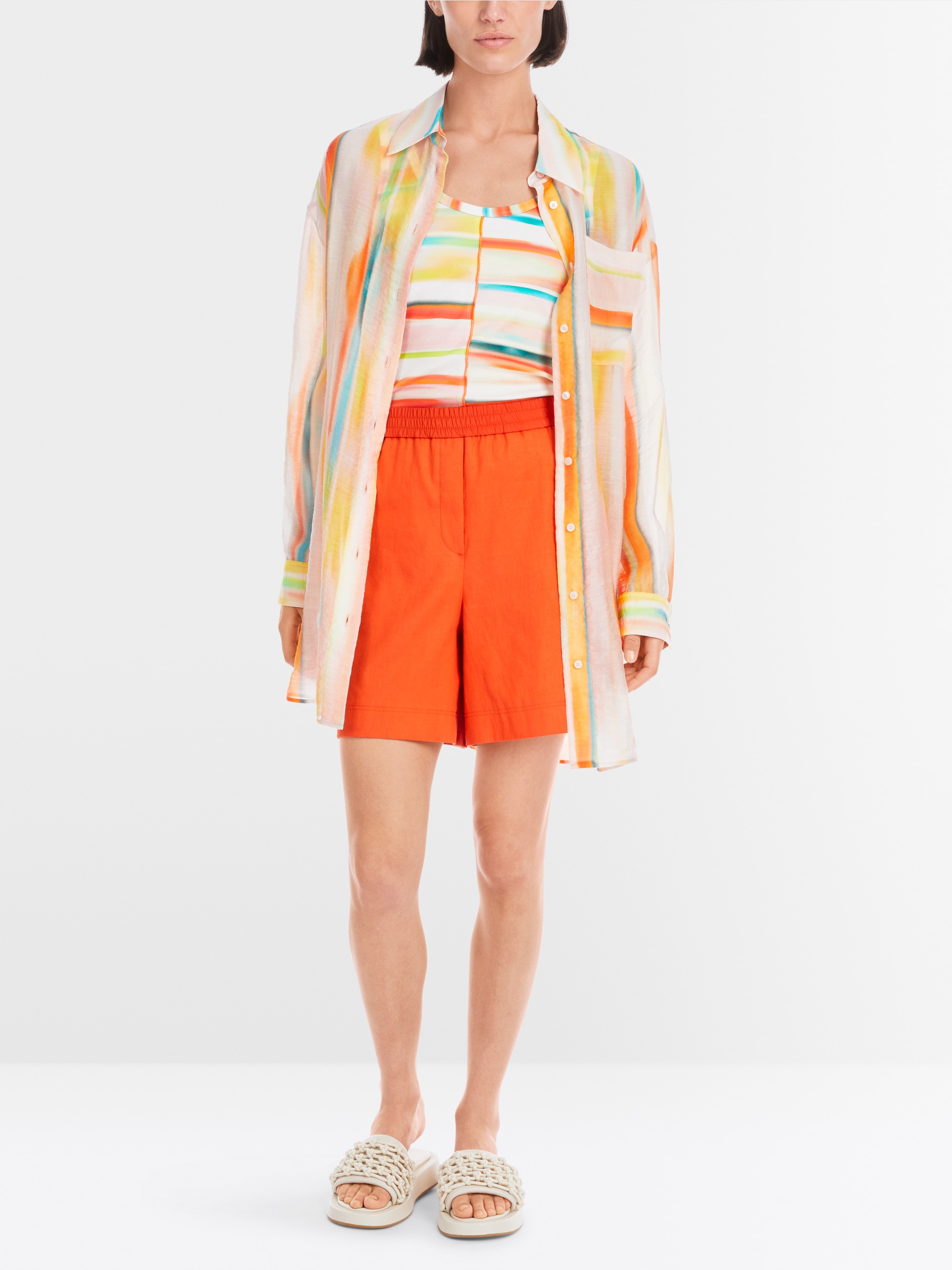 Marc-Cain WILLMAR Shorts mit Leinen