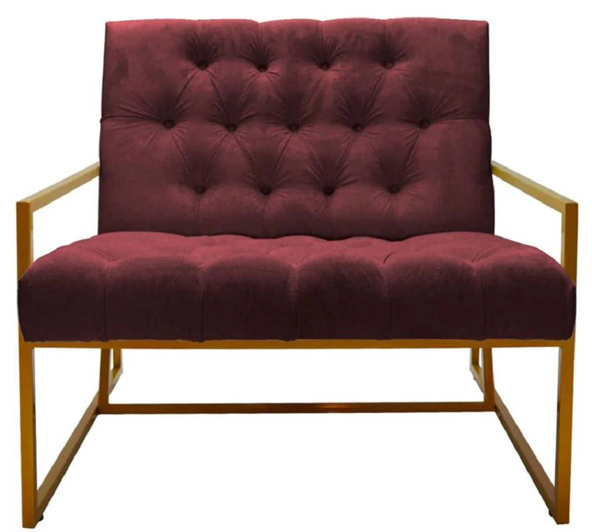 Luxury Chesterfield armchair 84 x 87.5 x H. 80 cm - Various colors - Chesterfield furniture