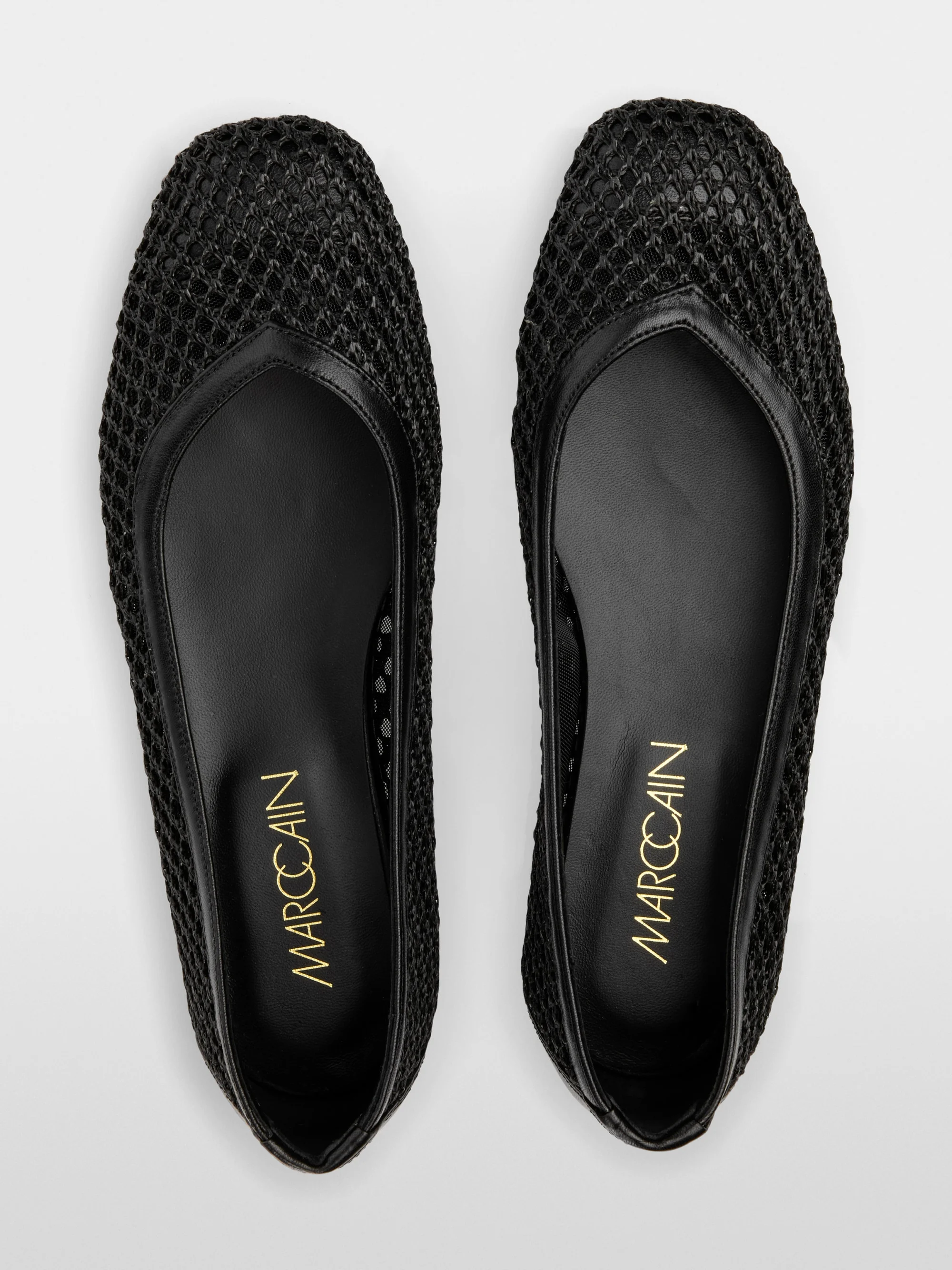 Marc-Cain Ballerinas in Mesh-Optik
