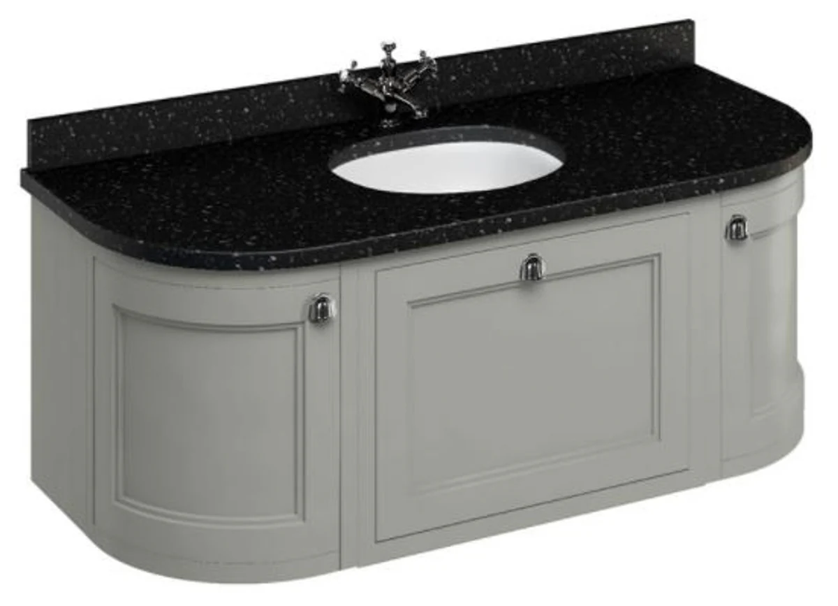 Luxury wall-mounted wash cabinet / washbasin 134 x 55 x H. 59 cm - Hotel Restaurant Furniture