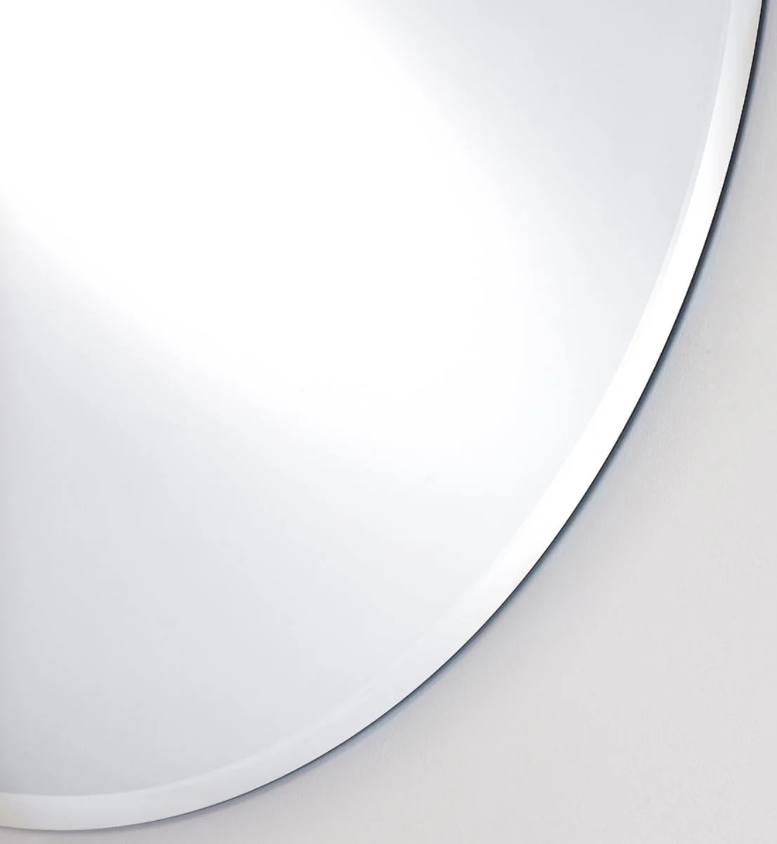 Designer wall mirror Ø 122.5 cm - round luxury mirror