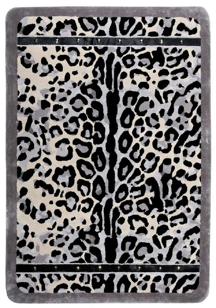Luxury living room rug with leopard design - Various sizes