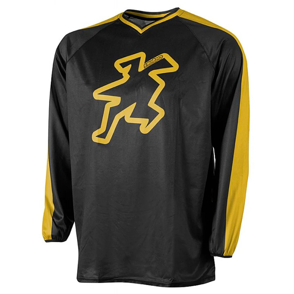 CAMISETA HEBO TRIAL BAGGY AMARILLO