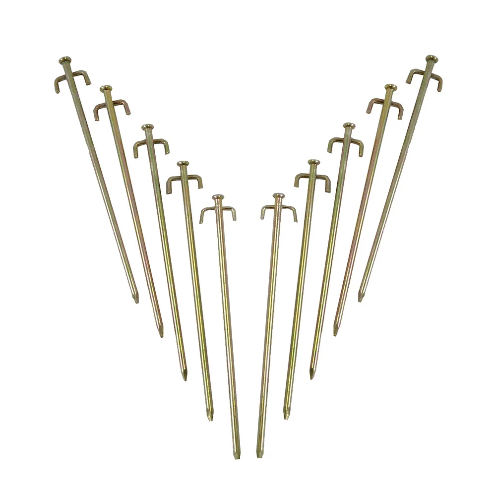 Pack von 10 Piquetas DOBLES 18 CM