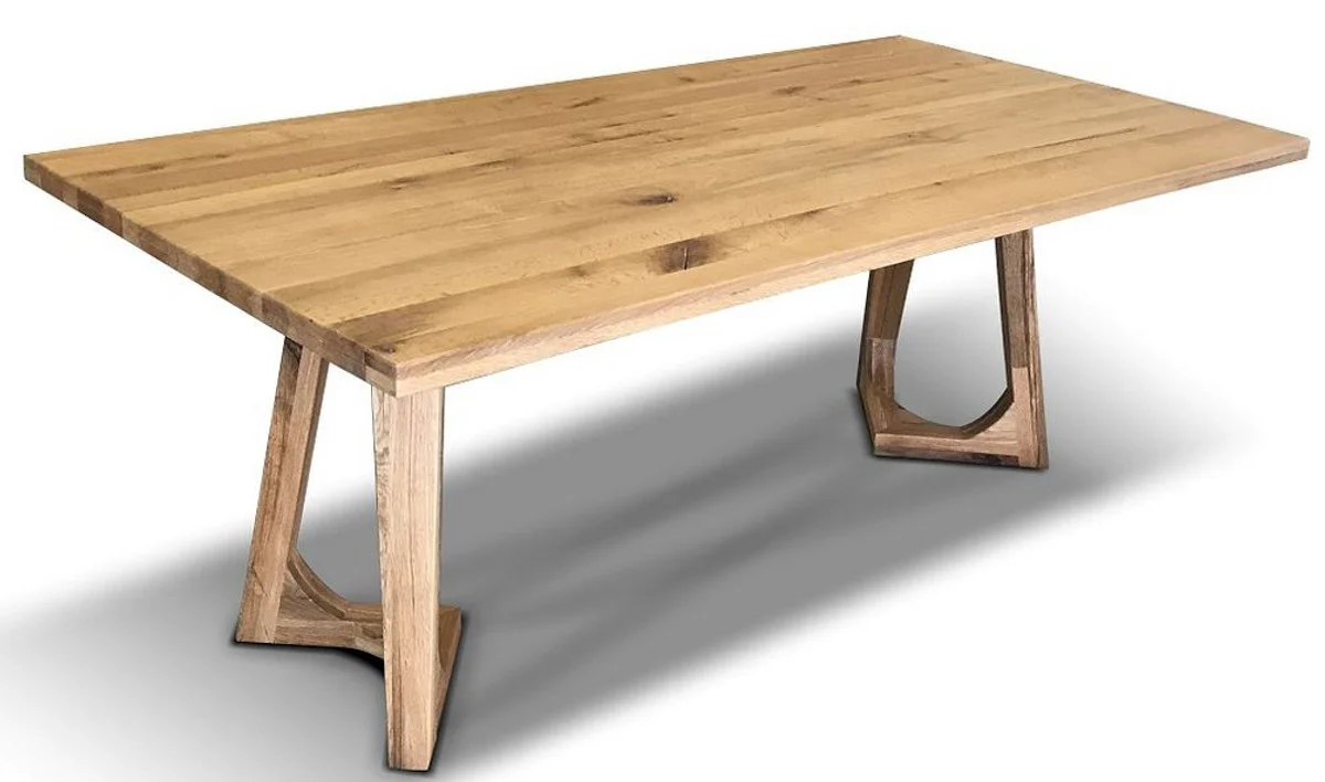 Solid wood dining table in an authentic rustic look - All colors & sizes - Solid wood dining room furniture
