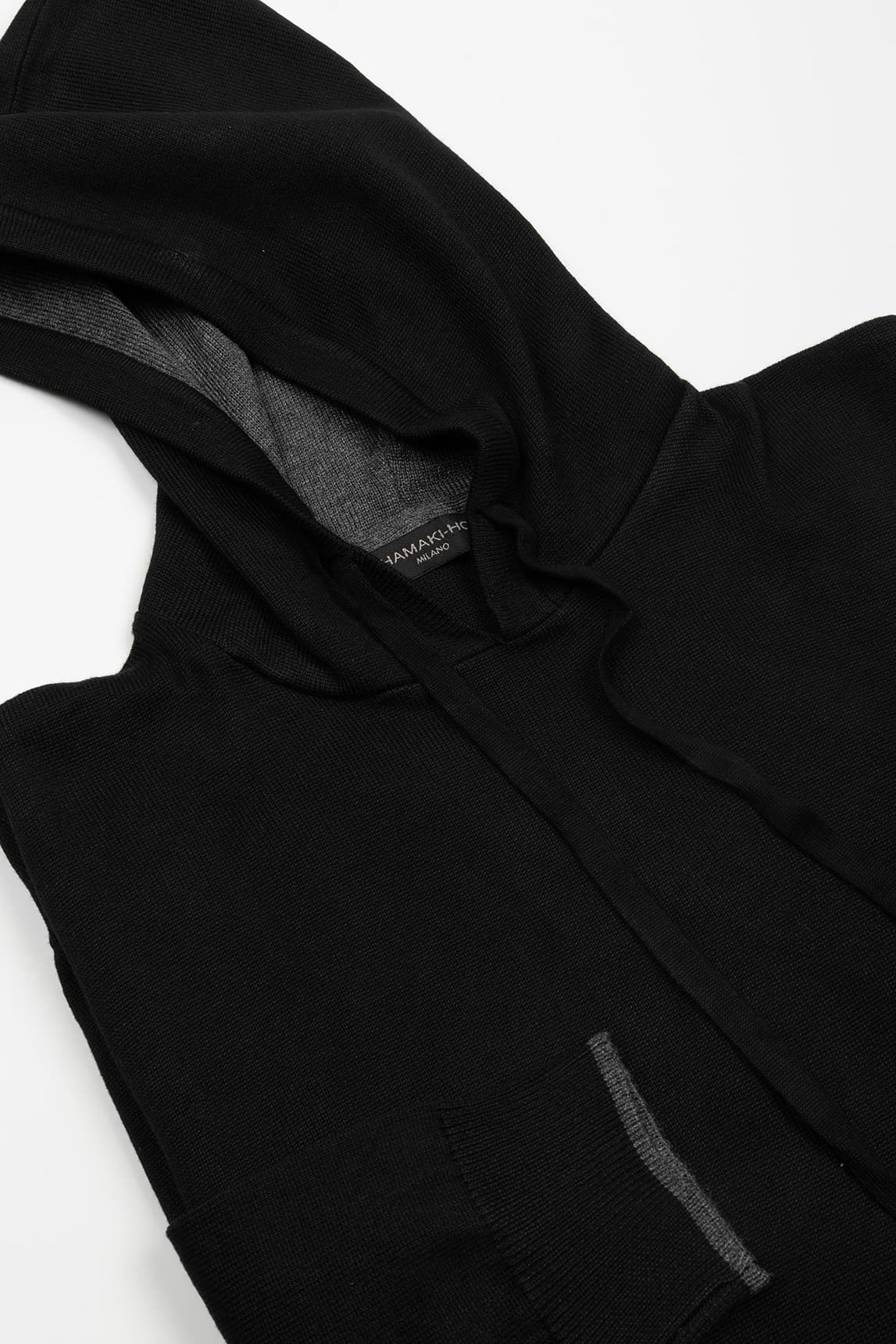 Rivera-Spanien Jersey Hamaki-Ho Kapuze schwarz