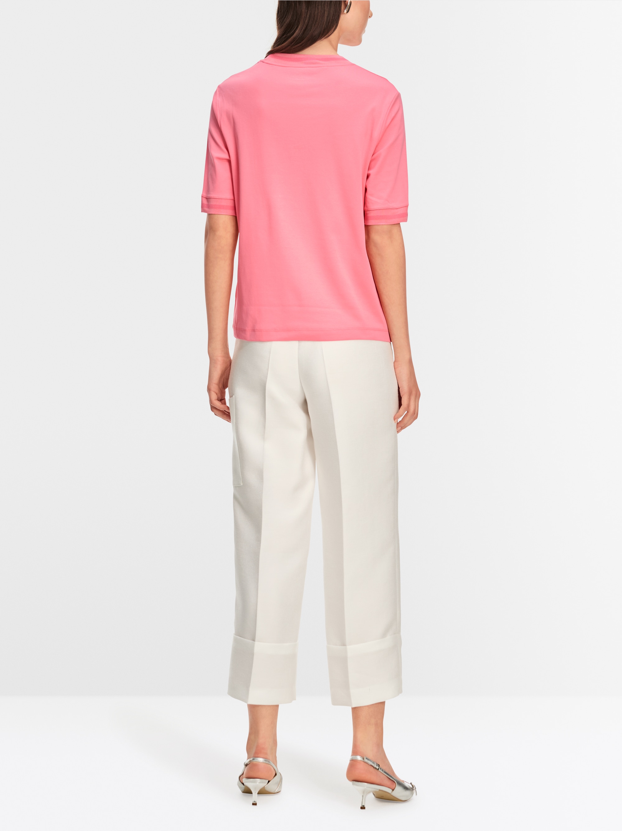 Marc-Cain T-Shirt aus festem Baumwolljersey