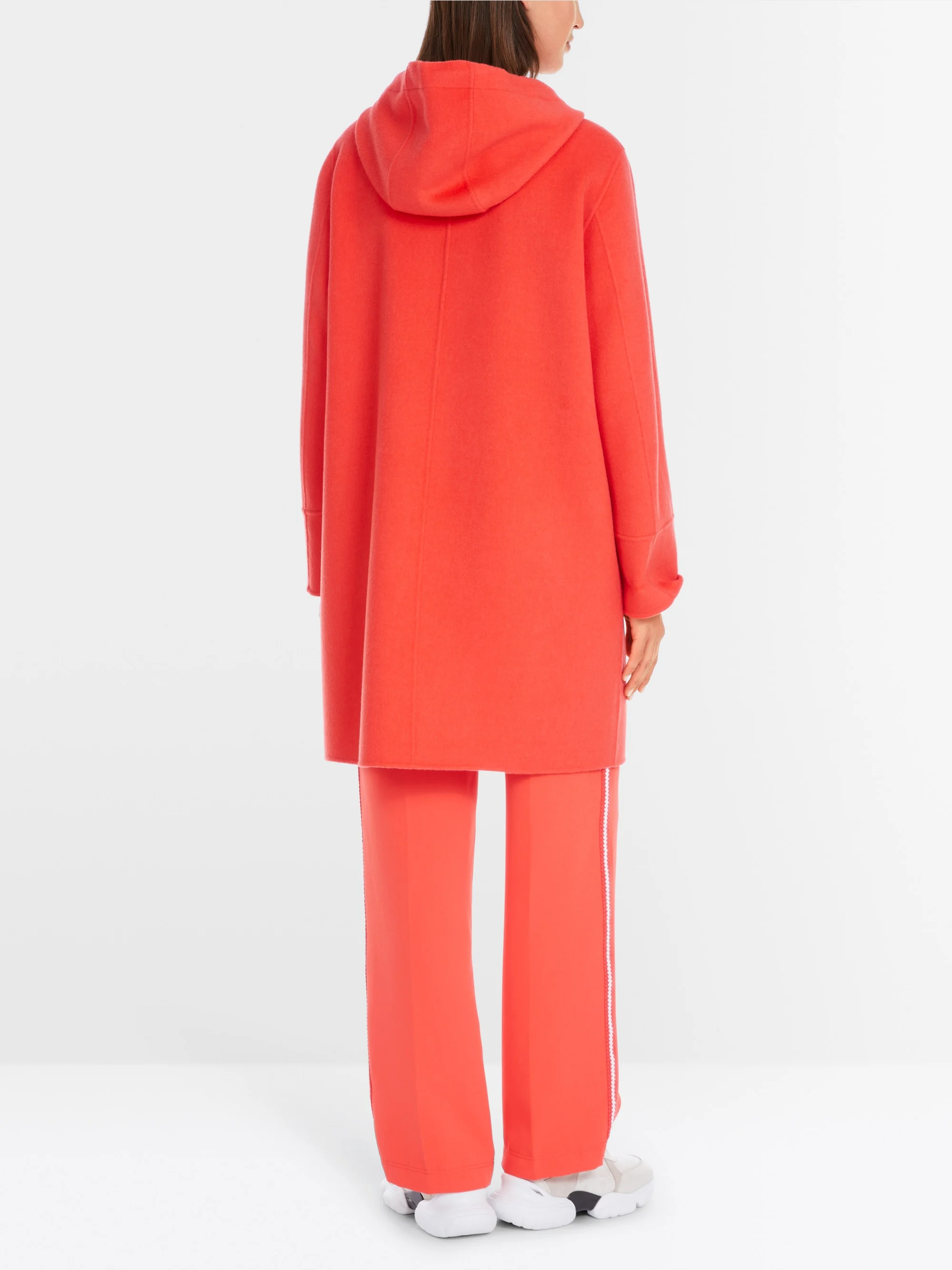 Marc-Cain Kurzer Kapuzenmantel mit Reißverschluss