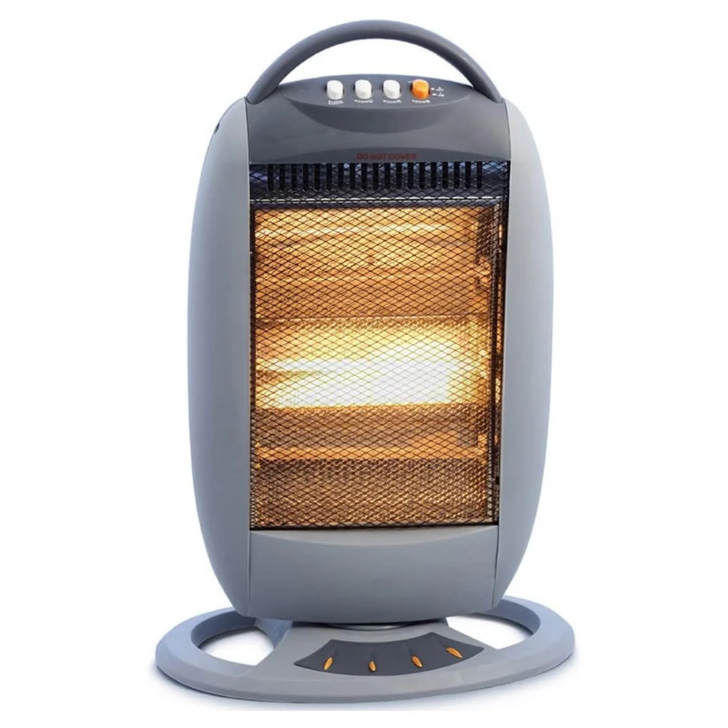 Halogen-Drei-Mächer-Herd 1200 W mit geringer Verbrauch rotierender oszillierender Funktion