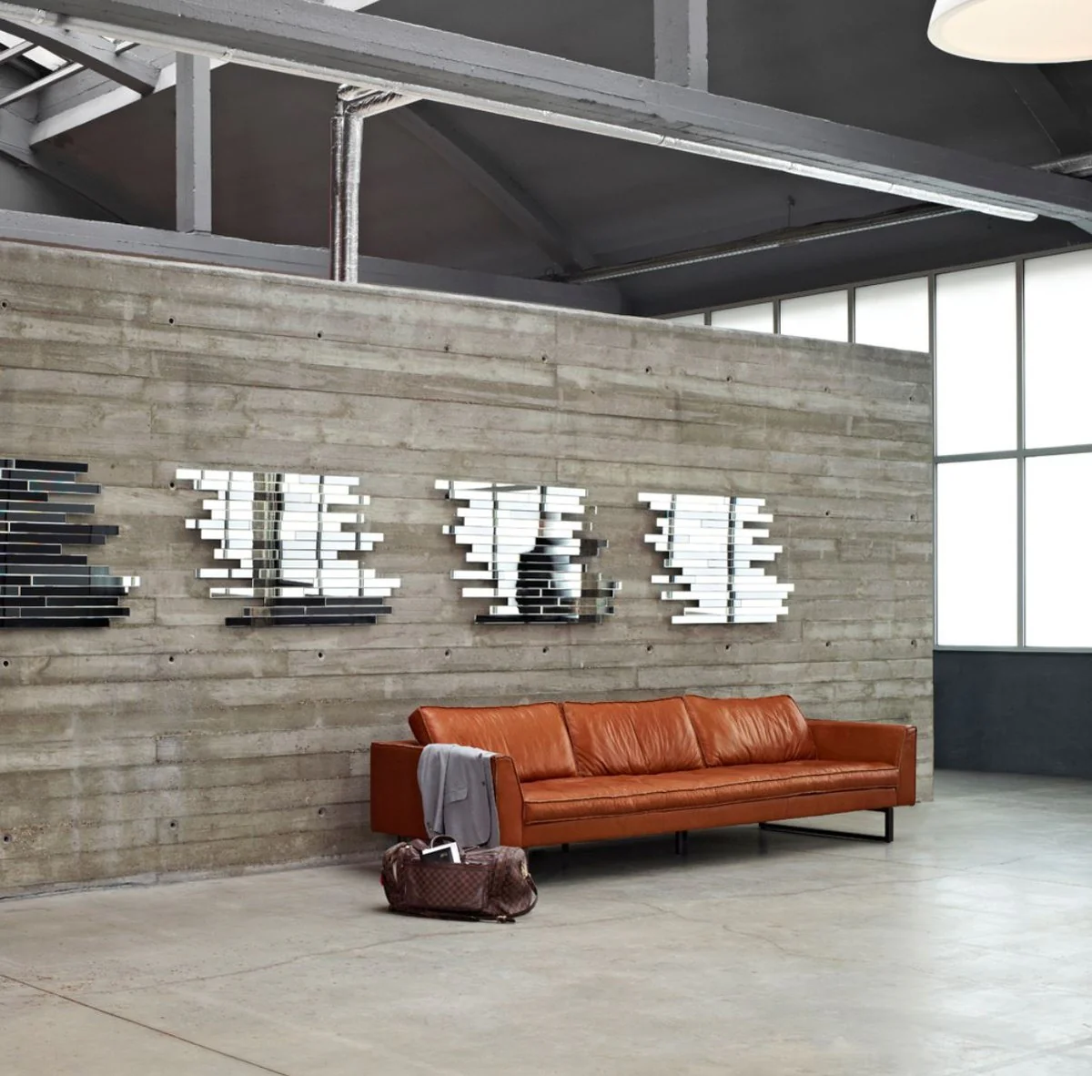 Designer mirror / wall mirror 72 x H. 133 cm - designer collection