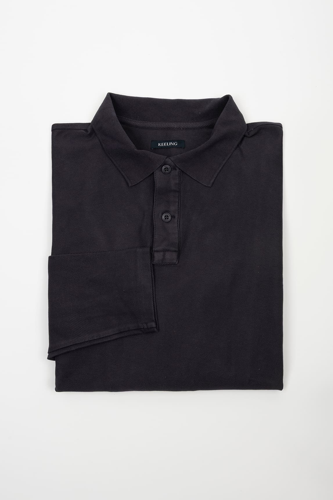 Rivera-Spanien Polo Keeling Manga Larga Negro