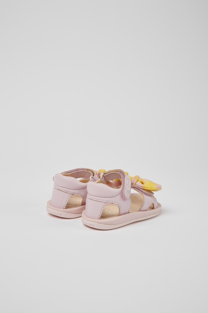 Bicho Sandalen in rosa und gelb für Kinder