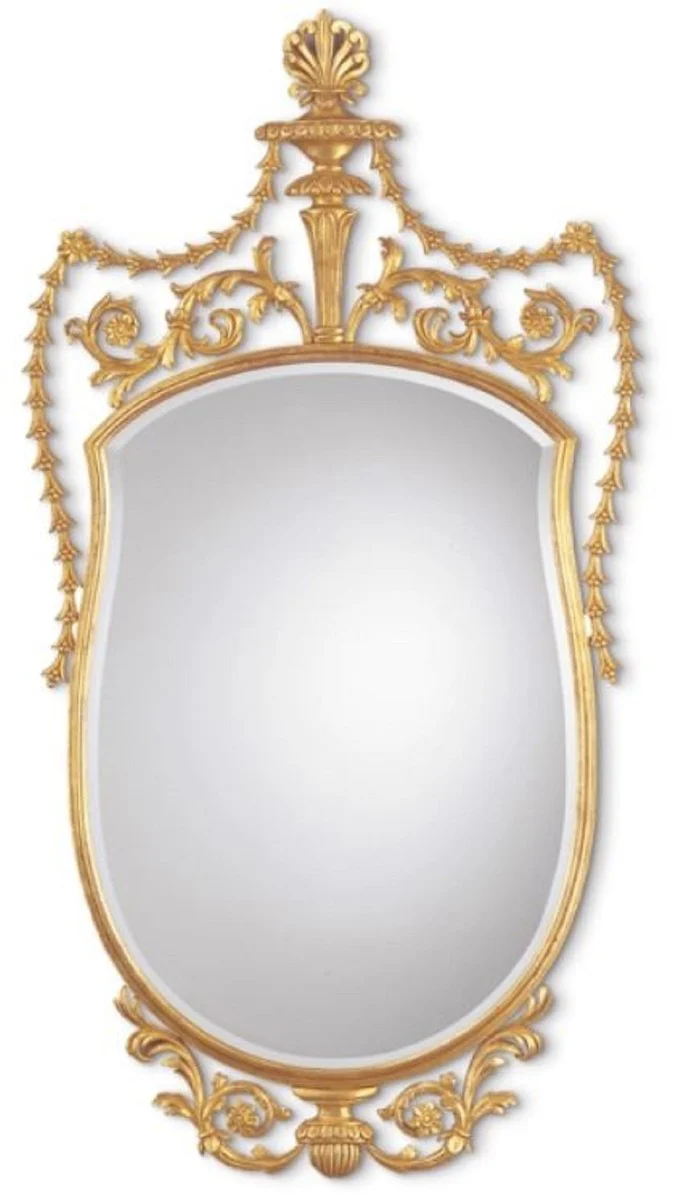 Luxury Baroque Mirror Gold - Handmade Italian Baroque Style Wall Mirror - Luxury Furniture in Baroque Style - Baroque Furniture - Luxury Quality - Made in Italy